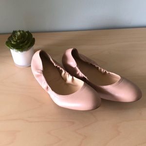 J Crew Italian Leather Ballet Flats Size 6.5